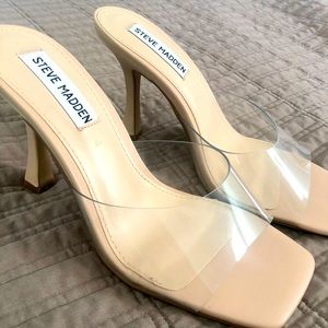 Steve Madden Tolly clear sandal 🆕